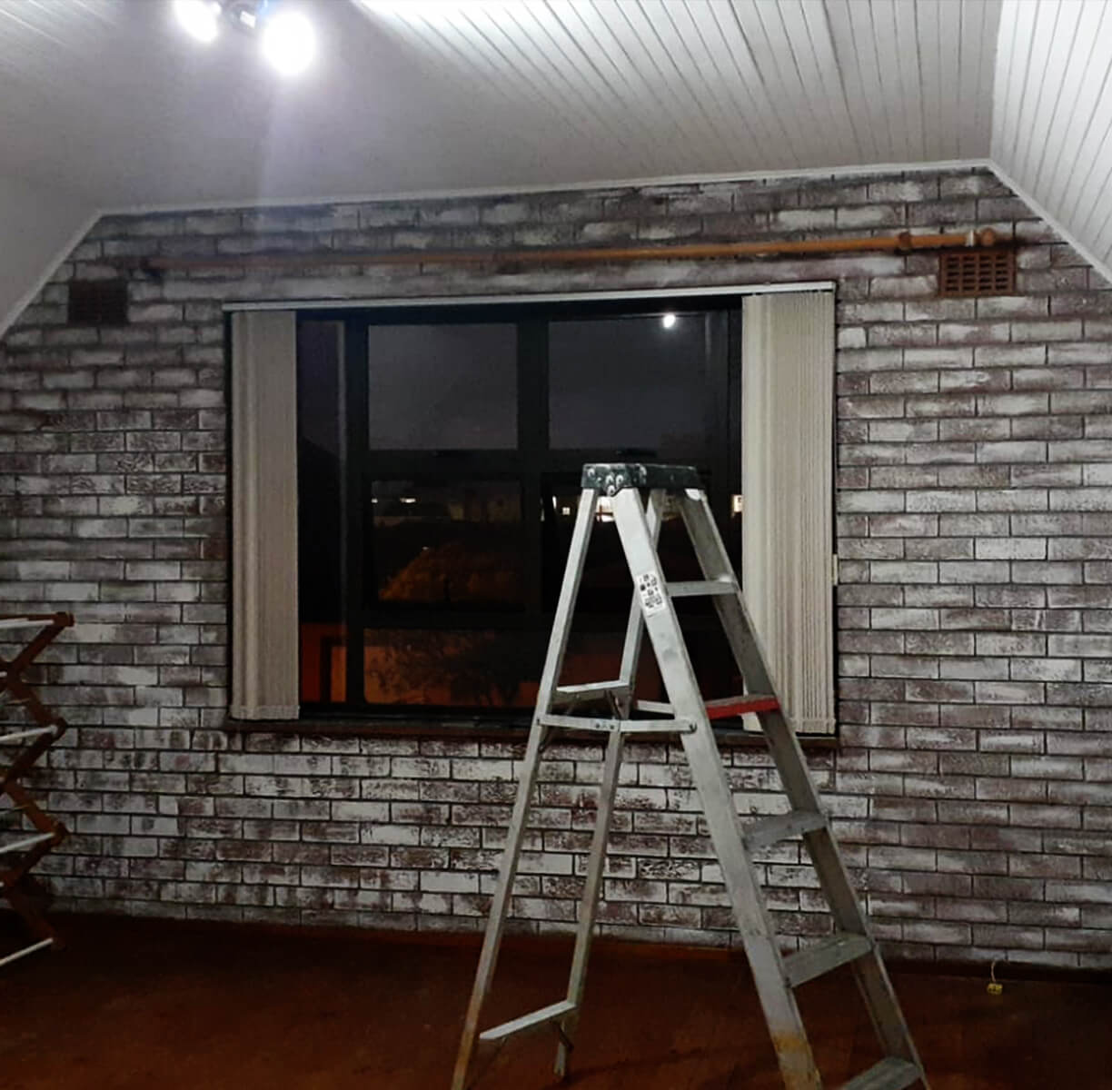 Completed PVC ceiling with recessed lighting in Cape Town house – expert installation service
